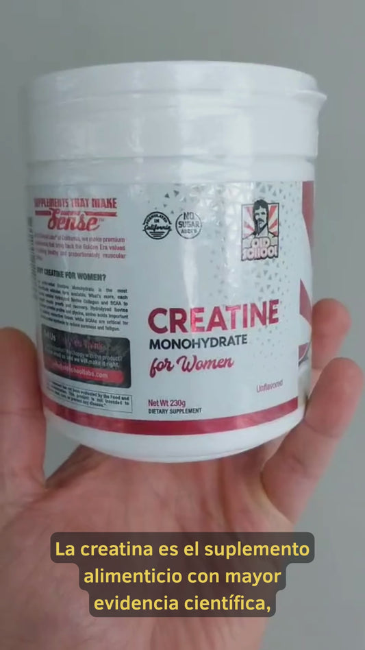 Creatina Monohidratada Old School 230 gr