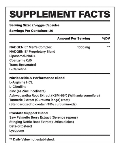 Selerb NAD+ Men’s Complex 1000 mg