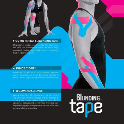 Rollo Tape Blunding 5cm x 5mts